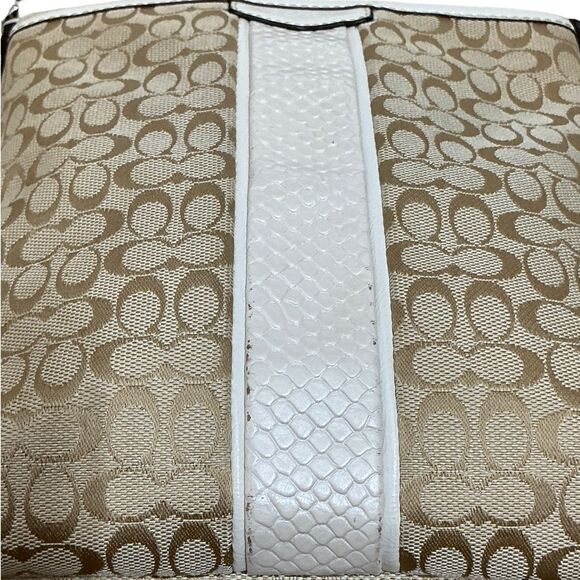 Coach Canvas & Leather Crossbody Bag - Picture 2 of 7